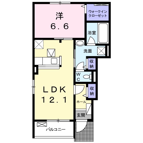 レーブ　アルブル 間取り
