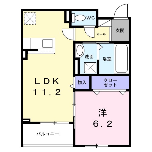 サンロイヤルⅡ 間取り