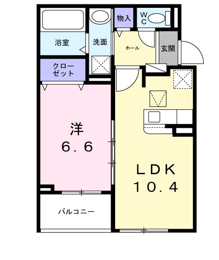 サンロイヤルⅠ 間取り