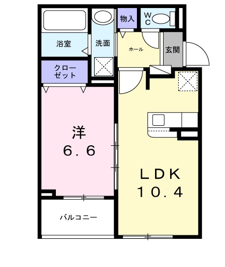 サンロイヤルⅠ 間取り