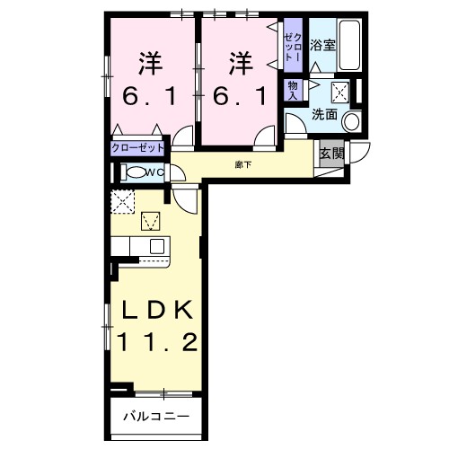 サンロイヤルⅡ 間取り