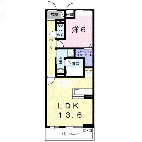 リベルテ　東助松 間取り