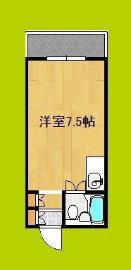 プリエール南堀江 間取り図