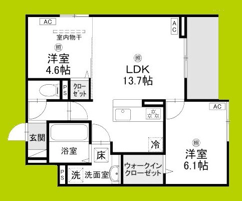 ALTAMAISON東雲 間取り