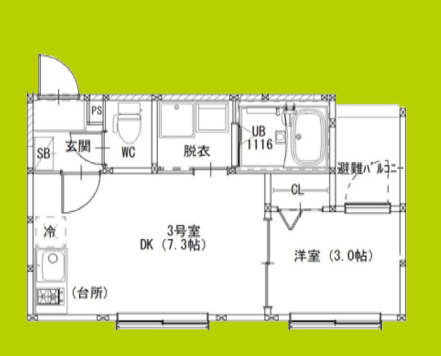 Reve Court 間取り