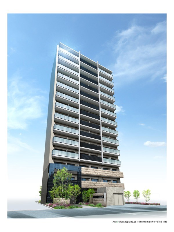 クレストコート江坂垂水町 外観写真