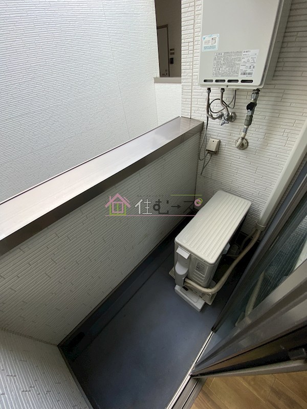 ウッディ天下茶屋 ベランダ