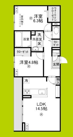 ALTAMAISON東雲 間取り