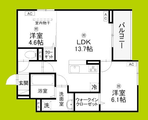 ALTAMAISON東雲 間取り