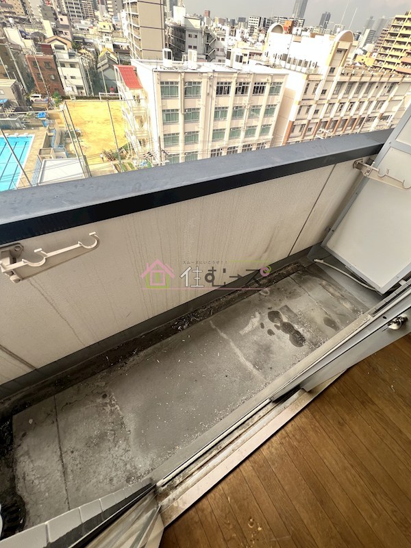 モリビル京橋 ベランダ