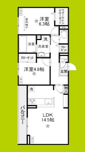 ALTAMAISON東雲 間取り