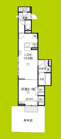 スプランデュール高井田 間取り