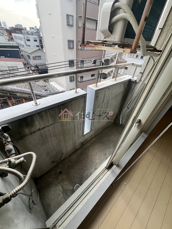 関目井上ビル ベランダ