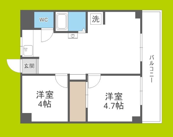 リアライズ玉出 間取り