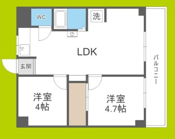 リアライズ玉出 間取り