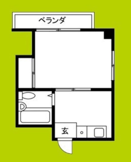 晩成ハイツ関目 間取り