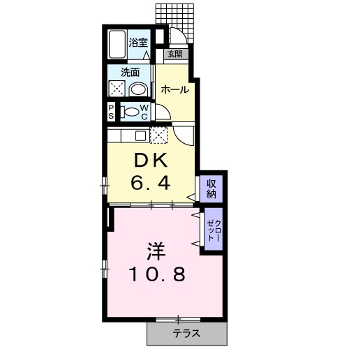 ゴールドクレスト雁屋南　弐番館 間取り