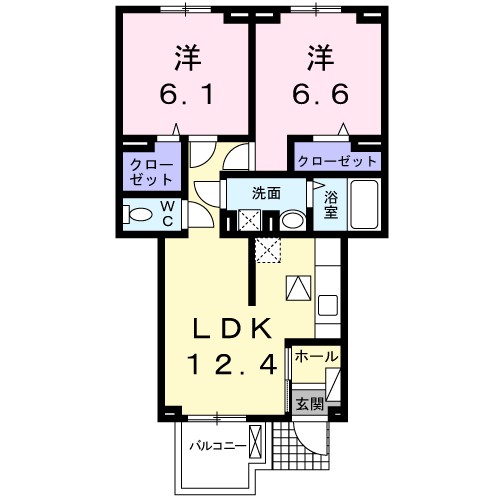 讃良レジデンス 間取り