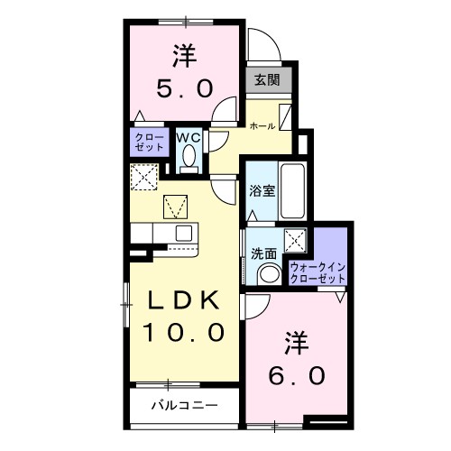 ケセラセラ 間取り