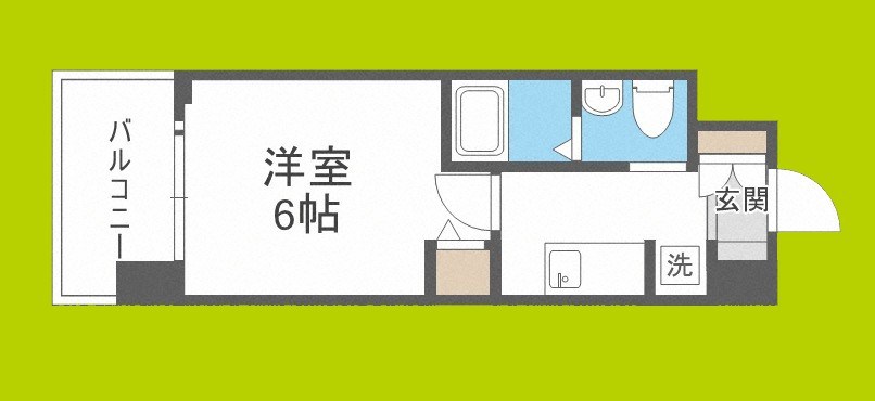 ラクラス阿倍野元町 間取り