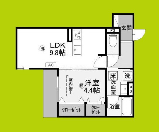 クレッシェンドⅥ 間取り