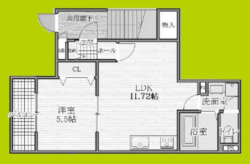 レクエルド佃 間取り