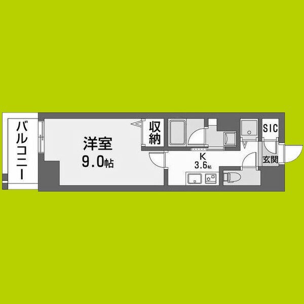 サンエール南堀江 間取り