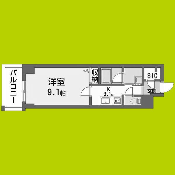 サンエール南堀江 間取り