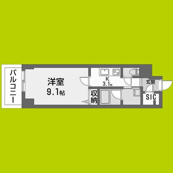 サンエール南堀江 間取り