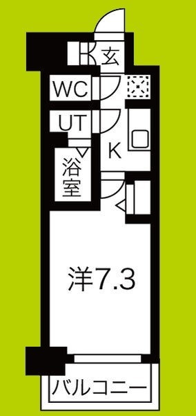 ファステート難波グランプリ 間取り