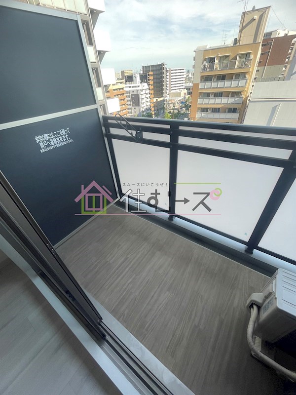 ファステート難波グランプリ ベランダ