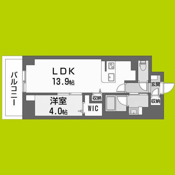 サンエール南堀江 間取り