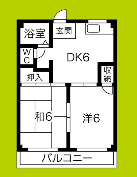 アベニュー玉出 間取り