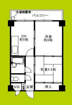 ハイツサンシャイン 間取り