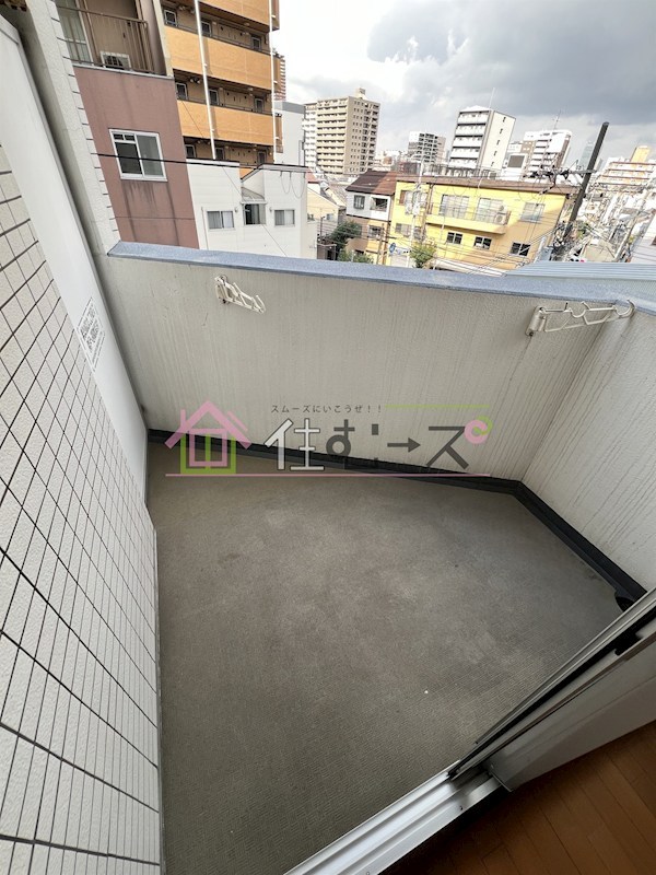 ディナスティ玉造 ベランダ