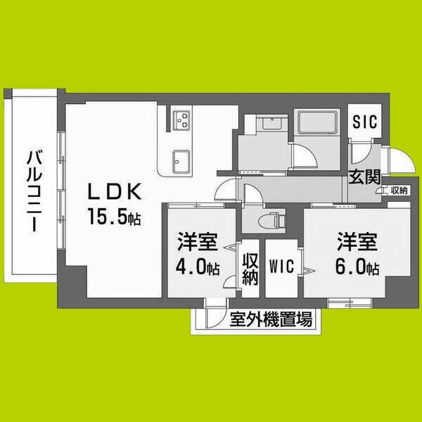 サンエール南堀江 間取り