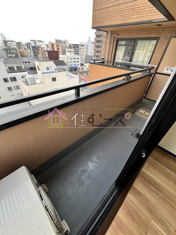 カーサパスコロ ベランダ