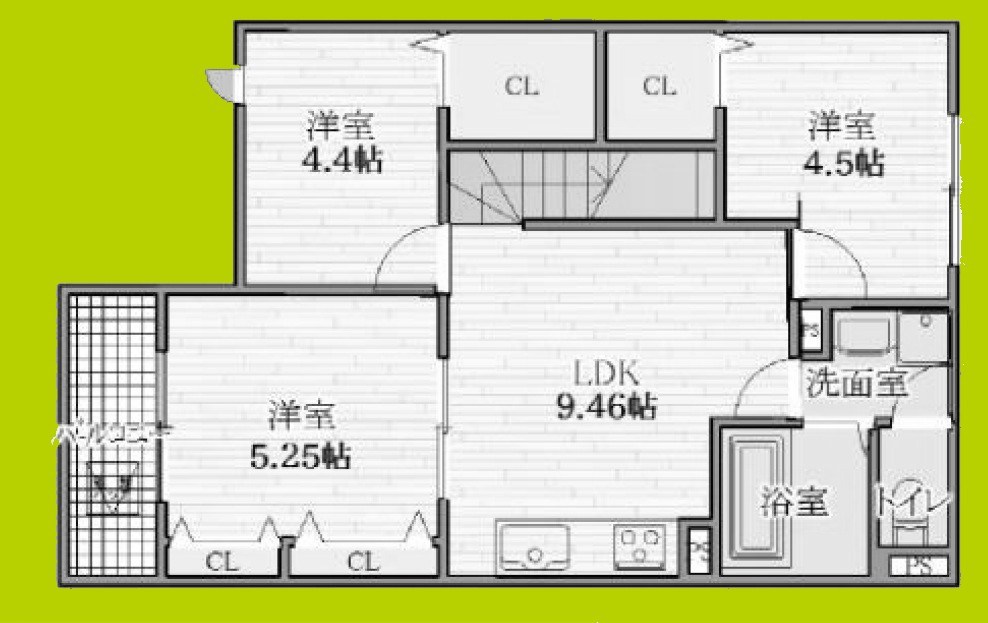 レクエルド佃 間取り