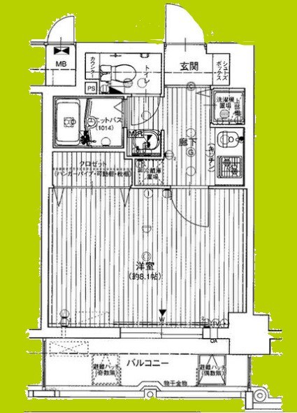 エスライズ中之島WEST 間取り