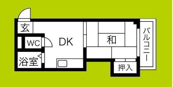 ロイヤル神路Ⅰ 間取り