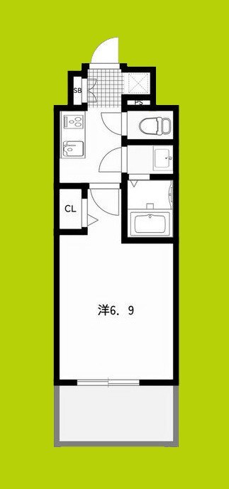 フォーリアライズ尼崎エラン 間取り