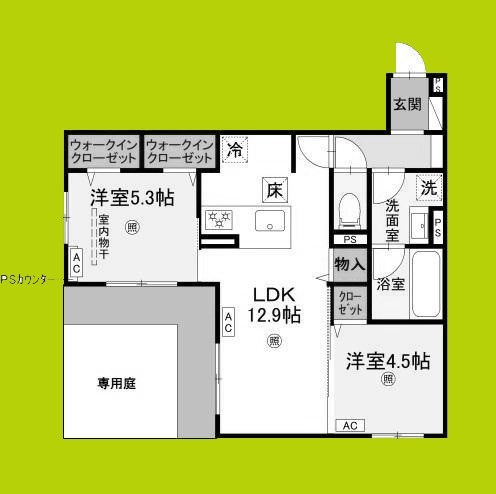 クレスト平野南 間取り