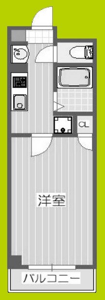 グランパシフィック鶴橋 間取り