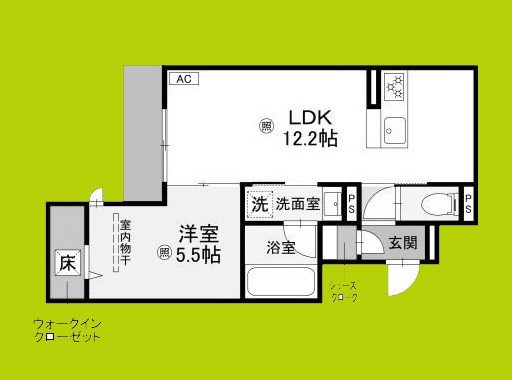 クレッシェンドⅥ 間取り