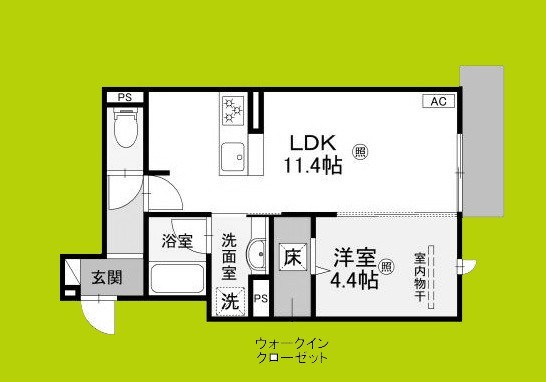 クレッシェンドⅥ 間取り