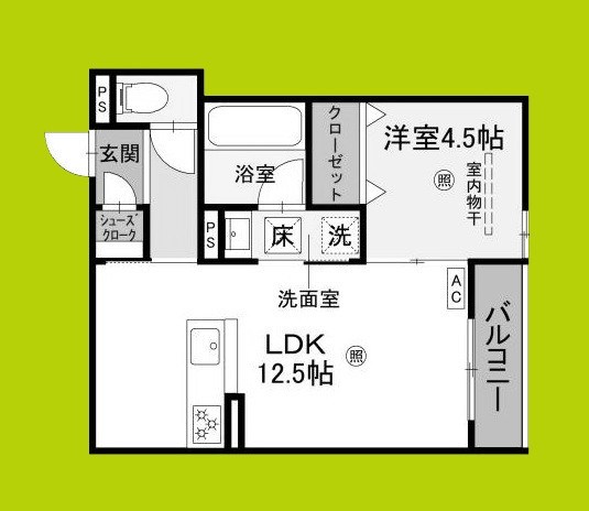 クレッシェンドⅥ 間取り