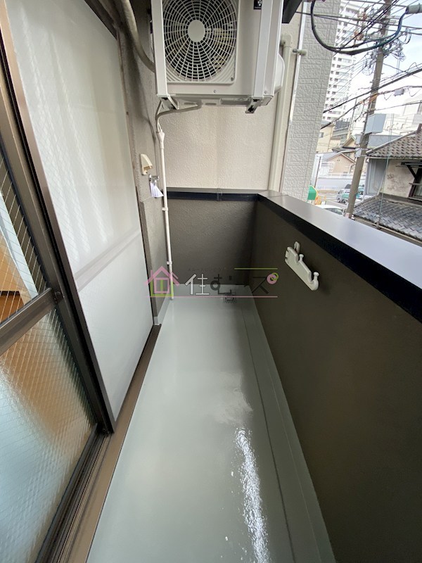 ファミリオハマⅢ ベランダ