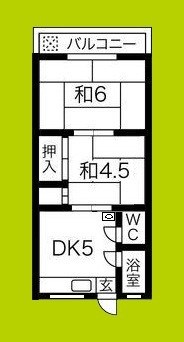 シャトーⅡ 間取り