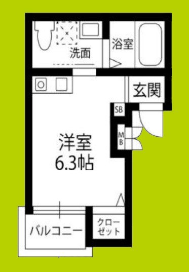 シナジーコート野田阪神 間取り