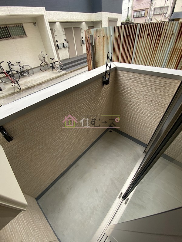 シナジーコート野田阪神 ベランダ